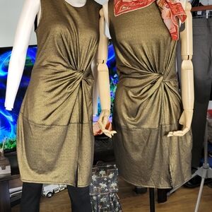 ❗️ MOLLY BRACKEN LUREX  Knot Dress  ❗️⚜️